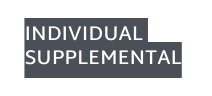 individual supplemental